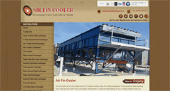 Desktop Screenshot of airfincooler.com